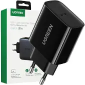 UGREEN Wall Charger - 1 USB-C Port - 20W - Black