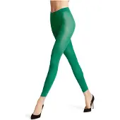 Falke Damen Pure Matt eenkleurig materiaal ondoorzichtig 50 DEN legging dames tourmaline - maat 7618