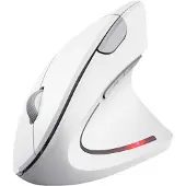 Trust Verto Verticale ergonomische draadloze muis, wit (25132)