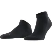 Falke Sneaker sokken zwart, Effen