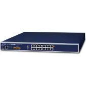 Planet UPOE-800G netwerk-switch Managed Gigabit Ethernet (10/100/1000) Power over Ethernet (PoE) Blauw
