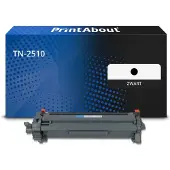 PrintAbout Toner TN-2510 Zwart Normale capaciteit geschikt voor Brother