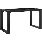 vidaXL Salontafelpoten O-frame 90x30x43 cm staal