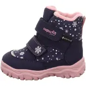 Superfit Snowboots 'Husky 1' marine / rosa / wit