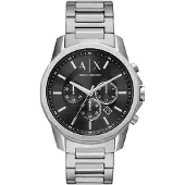 Armani Exchange Analoog horloge zwart / zilver