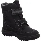 Superfit Snowboots 'Husky' donkerbruin / grijs / pastellila / wit