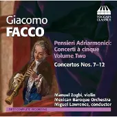 Ginza.se Manuel Zogbi, Mexican Baroque Orchestra, Miguel Lawrence - Facco: Pensieri Adriarmonici: Concerti À Cinque Volume Two - Concertos Nos. 7-12 (CD)