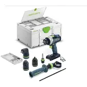 Festool TPC 18 Basic-Set/XL 18V Accu Klopboormachine In Systainer