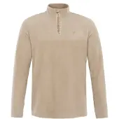 Protest Skipully Protest Men PERFECTO 1/4 Zip Top Bamboo Beige-XXL