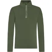 Protest Skipully Girls Refabrizoy 1/4 Zip Active Top Thyme-Maat 152