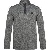 Protest Will 1/4 Zip Heren Fleece Deep Grey XXL