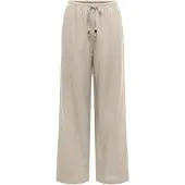 ONLY Onlisola mw pull-up wide pant pnt beige