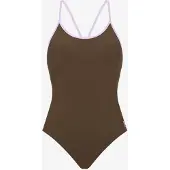 WALLIEN Sportbadpak 'Liberty Racerback' bruin