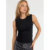 Busem Mouwloze Top met Ronde Hals