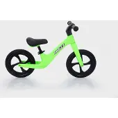TickiT loopfiets Whizz groen - lichtgewicht kinderfiets met verstelbaar zadel.