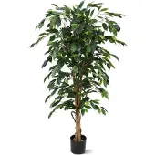 Maxifleur Kunstplanten Ficus Benjamini kunstboom 150cm