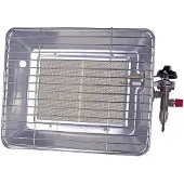 Rothenberger Infrared Construction Heater - 4200 W - With Pressure Regulator and Hose - Low - Gray