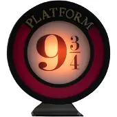 Harry Potter Lamp - Platform 9 3/4 - voor Geen - meerkleurig | Maat Standard