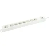 Profile 8V Stekkerdoos met schakelaar 1.5m Wit