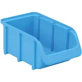 Hünersdorff 672300 Sichtlagerkasten Größe 2 0,73 l blau