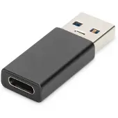 Digitus AK-300524-000-S USB Type-C adapter, USB-A naar USB-C