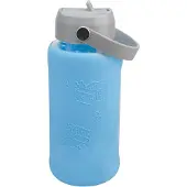 Paladone Minecraft Waterfles Glas 800 ml – Axolotl Design met Siliconen Hoes