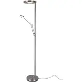 TRIO RVS leeslamp Barrie
