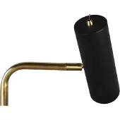TRIO MARLEY - Vloerlamp - Messing mat - excl. 1x GU10 4,5W