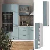 Vicco Apotheekkast R-Line Blauw-grijs 30 cm, Model 41171