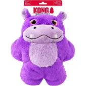 Kong Snuzzles Hippo hondenspeeltje XLarge - pluche - full-body pieper