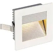 SLV FRAME CURVE LED inbouwspot, vierkant, matwit, warmwitte LED