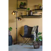 Light & Living Landelijke leeslamp Jody 2-lichts