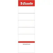 Esselte Rugetiket breed 50x158mm karton wit 100 stuks - 2 stuks