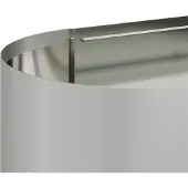 vidaXL Verhoogde Tuinbak Gegalvaniseerd staal 360 x 40 x 40 cm