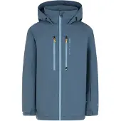 Protest ski-jas Flynty Jr grijsblauw Skijack Jongens Polyester Capuchon - maat 152