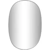vidaXL Wandspiegel 60x40 cm zilverkleurig