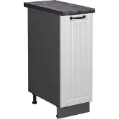 Vicco Apotheekkast Fame-Line Wit Landhuis 30 cm , WB Antraciet, Model 46617