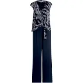 Vera Mont Jumpsuit donkerblauw