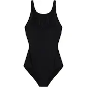 Bonprix Corrigerend badpak met transparant mesh, medium corrigerend maat 40