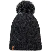 Buff Muts 'Knitted Fleece Caryn Beanie' zwart