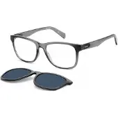 Polaroid Leesbril PLD0030 Met Zonneclip-Gray-+2.50