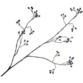 Silk-ka Kunsttak Sneeuwbal Blauw H 94 Cm