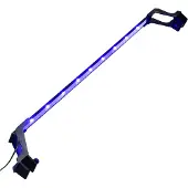 vidaXL Aquariumlamp met klemmen LED 75-90 cm blauw en wit