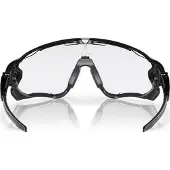 Oakley - Zonnebrillen - Jawbreaker Polished Black Clear/Black Photo Irid voor Unisex - Zwart