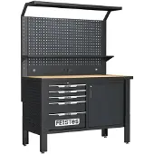 Feistos Luxon werkbank met laden en verlichting, inclusief accessoires