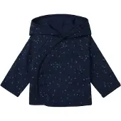 Noppies Naper Omkeerbaar Vest - Allover Print Black Iris - Mt. 56