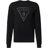 GUESS Sweatshirt 'Audley' zwart