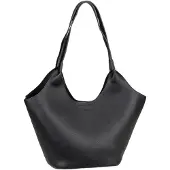 Seidenfeldt Shopper 'Nelma Tulip' zwart
