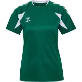 Hummel Functioneel shirt 'Core 2.0' groen / wit