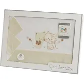 Gamberritos lakenset ledikant Katjes katoen beige 3 delig